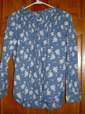 J. Crew long sleeved blouse.  Size 0